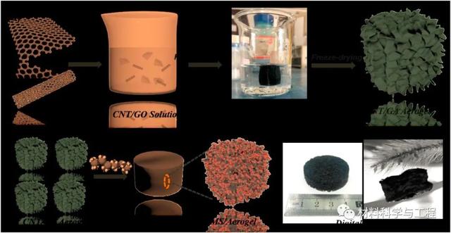 減少電磁輻射！復(fù)旦等制備出新型碳納米管/石墨烯氣凝膠！-2