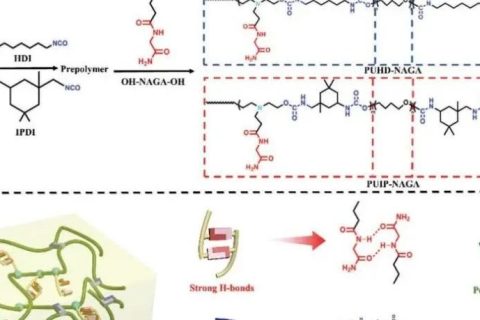 天津大學劉文廣教授、楊建海副教授團隊《AFM》：基于多重氫鍵擴鏈劑的自愈合聚氨酯：從超剛性彈性體到無溶劑型熱熔膠和AIE熒光涂層