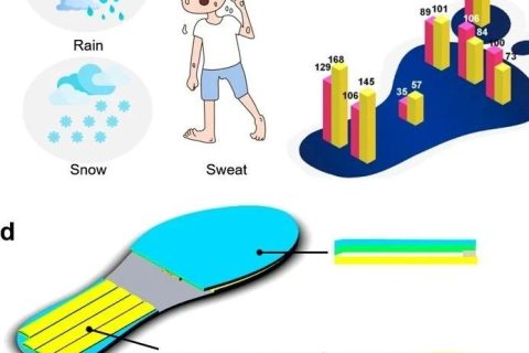 這只“鞋墊”不簡單，登上《ACS Nano》！三校聯(lián)合開發(fā)出不怕潮濕、可發(fā)電的智能鞋墊